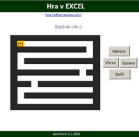 Hra v Microsoft Excel
