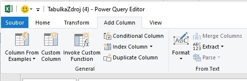 Funkce M-language v PowerQuery Excel
