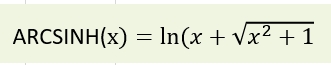ARCSINH (ASINH) - arkusinus hyperbolicky - Excel | Školení konzultace