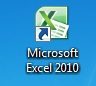MS Excel 2010 - ikona spuštění
