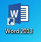 MS Word 2013 - ikona spuštění